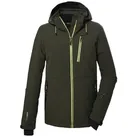 Killtec Skijacke KSW 68 MN SKI QLTD JCKT Skijacke: 10.000 mm Wassersäule, atmungsaktiv, viele Taschen grün XL (52)