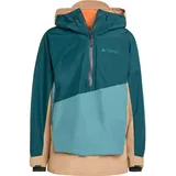 adidas Terrex Xploric 2 Layer Lined Climaproof Anorak preloved teal/aurora ivy/cardboard (AFDU) XL