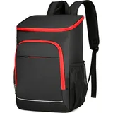 32 L Kühl Rucksack Kühltasche - Groß Isoliert Kühlrucksack Wasserdichten Ultraleicht Rucksäcke Damen Herren Cooler Bag für Camping, BBQ, Wand...