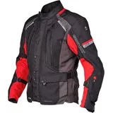 Germot Sydney Motorrad Textiljacke Schwarz/Rot 3XL