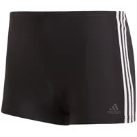adidas 3-Streifen Badehose Schwarz/Weiß XS