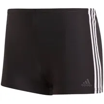 adidas 3-Streifen Badehose Schwarz/Weiß XS