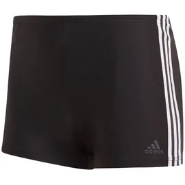 adidas 3-Streifen Badehose Schwarz/Weiß XS