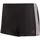 adidas 3-Streifen Badehose Schwarz/Weiß XS