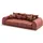 s-style möbel BIGSOFA Levana 5 Sitzer Terrakotta Cord-Stoff
