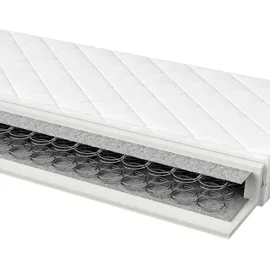 SLEEPTEX Federkernmatratze, Weiß - 90x200 cm