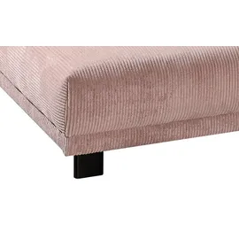 Sofa.de Schlafsofa aus Cord Luna ¦ rosa/pink ¦ Maße (cm): B: 200 H: 89 T: 96.0