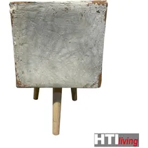 Hti-Living Apollon 38 x 36 x 36 cm Grau/Weiß