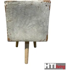 Hti-Living Apollon 38 x 36 x 36 cm Grau/Weiß