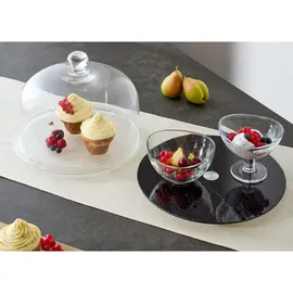 LEONARDO platte Turn ø32,5cm Ø schwarz