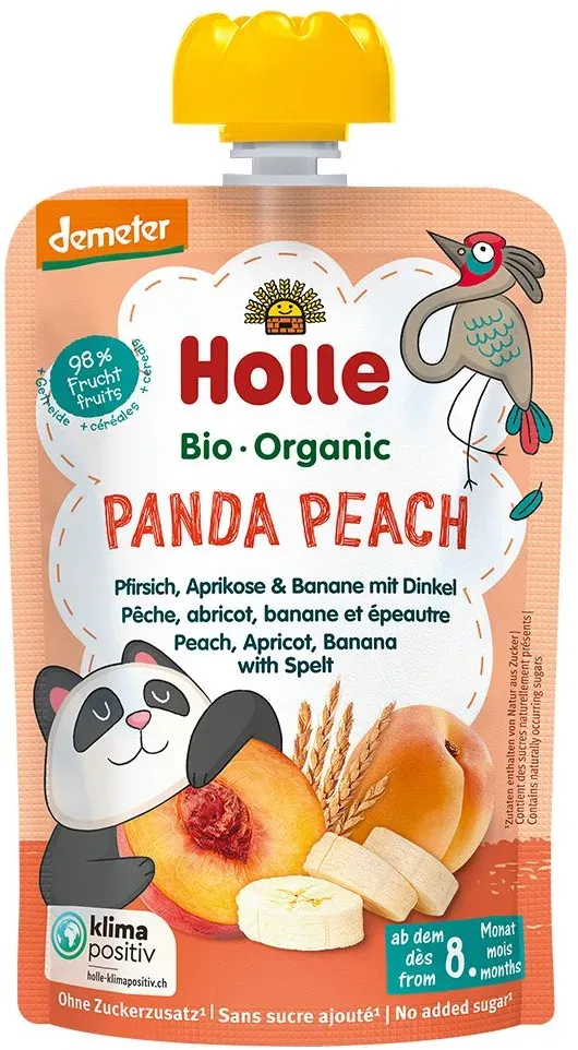 Holle Bio Organic Panda Peach