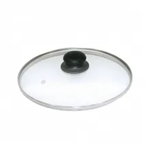 Testrut AXENTIA Glasdeckel 16 cm mit Edelstahlrand