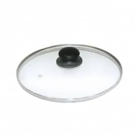 Testrut AXENTIA Glasdeckel 16 cm mit Edelstahlrand