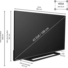 Toshiba 43LV3E63DAZ 43" LED Full HD VIDAA TV