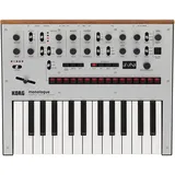Korg Monolog monophoner Analogsynthesizer mit Voreinstellungen silber