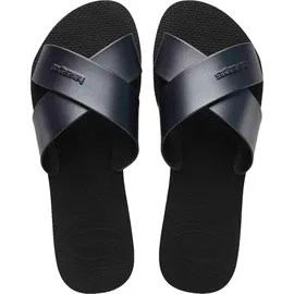 havaianas Aqua Metallic Damen Schwarz 35