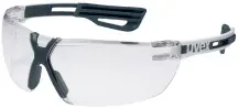uvex x-fit pro Schutzbrille, kratzfest, beschlagfrei 9199005 , Farbe: weiß / anthrazit