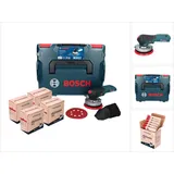 Bosch GEX 18V-125 inkl. 4x Toolbrothers Turtle Schleifset + L-Boxx