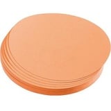 FRANKEN Moderationskarten orange Ø 14,0 cm