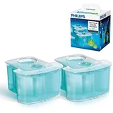 PHILIPS JC302/50 2er-PACK Reinigungskartusche für Rasierer SmartClean System NEU