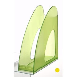 HAN Stehsammler antistatisches, schwermetallfreies Polystyrol grün-transparent , DIN C4