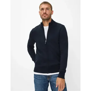 Brax Herren, Strickjacke Style JAKE navy, dunkelblau, Gr. L