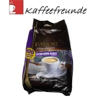 Favor Megabeutel Extra Dunkle Röstung 100 Kaffeepads