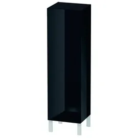 Duravit Halbhochschrank INDIVIDUAL L-Cube 250/500 x 200/363 x 901/1320 mm Anschlag links, schwarz hochglanz