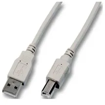 EFB-Elektronik USB-Anschlusskabel A auf B 1,8m gr USB2.0 K5255.1,8