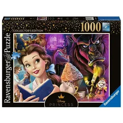 Ravensburger Puzzle Puzzle Disney - Belle, die Disney-Prinzessin, 1000 Puzzleteile