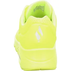SKECHERS Uno Night Shades neon yellow durabuck 40