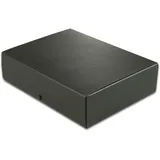 Elba Heftbox 8,5 cm schwarz marmoriert, 1 St.