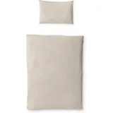 Ehrenkind Kinderbettwäsche Kinder Bettwäsche, 100% Bio-Baumwolle, Standard 100 by Oeko-TEX, Kinderbettwäsche 100x135 cm Renforcé beige