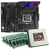 Mainboard Bundle | AMD Ryzen 9 7950X 16x4500 MHz, ASUS ROG Strix X670E-E Gaming WiFi, 128 GB DDR4-RAM, 4X M.2 Port, 4X SATA 6Gb/s, USB 3.2 Gen2 | Tuning Kit | CSL PC Aufrüstkit