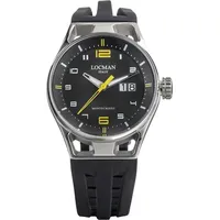 Locman Herrenuhr Montecristo 41 mm" in Schwarz | Gr.: