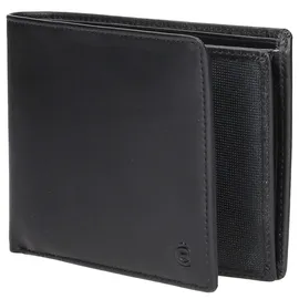 Esquire Slim Geldbörse Unisex schwarz