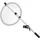 Walimex pro Reflektorhalter mit Klemme 44-150cm