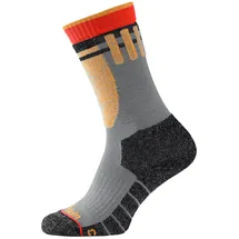 Jack Wolfskin Ski Merino Lange Socken Dark Grey 31-33