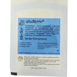 ALUDERM Kinder Kompressen 4x6 cm 1 St Kompressen