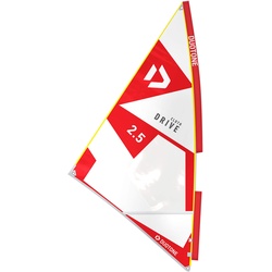 Duotone Windsurf Segel Drive Cloth Red-White 2020 kinder leicht, Segelgröße in m2: 5.7