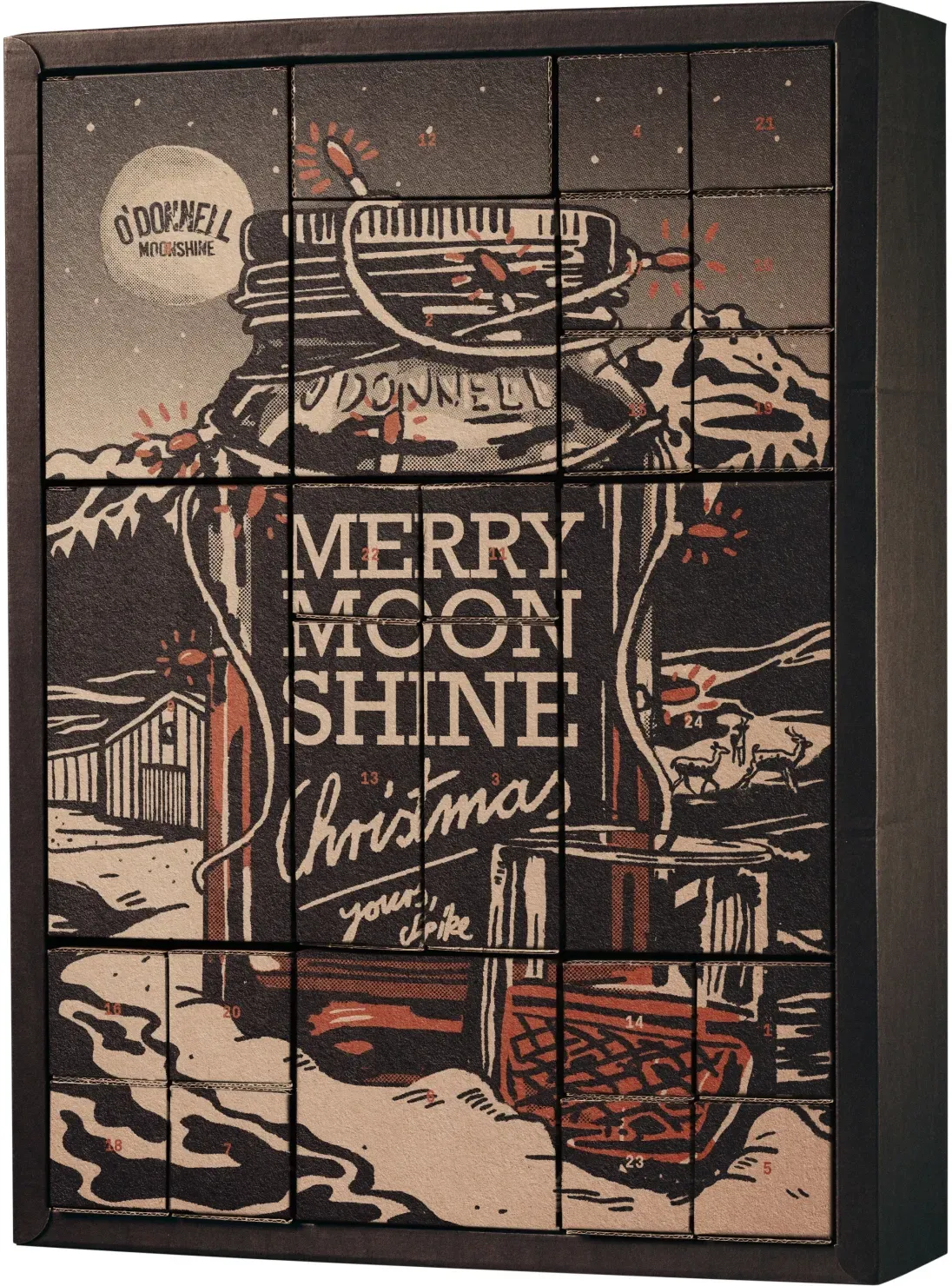 O ́Donnell Moonshine Adventskalender 2024 groß