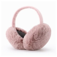 jalleria Ohrenwärmer Winter Outdoor Earmuffs, Foldable, Washable, Warm Cold Protection rosa