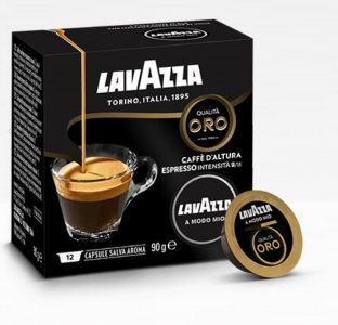 128 Lavazza Kaffeekapseln A MODO MIO QUALITA ORO ALTURA