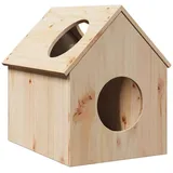vidaXL Katzenhaus 41x50x50 cm Massivholz Kiefer