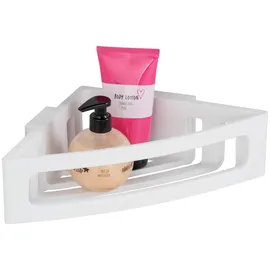 Wenko Turbo-Loc Eckablage Bralia, weiß
