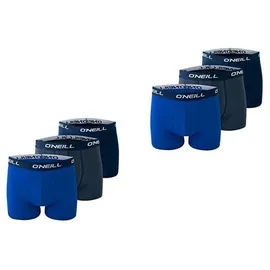 O'Neill Boxershorts unifarben blau S 3er Pack
