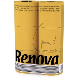 Renova YELLOW Toilet Paper 6 Rolls