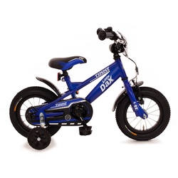 Kinderfahrrad BACHTENKIRCH „Kinderfahrrad – „Little-Dax TIMMY“, matt-blau“ Fahrräder Gr. 21 cm, 12,5 Zoll (31,75 cm), blau Kinder Kinderfahrräder