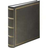 Hama Jumbo Fotoalbum London 30x30 80 weiße Seiten, grau 7162