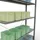 Schulte Lagertechnik Anbauregal Stahl 200 x 130 x 40 cm silber 5 Fachböden